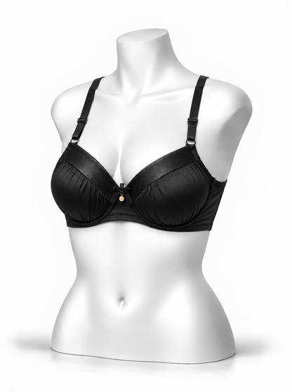 Premium Satin Push-Up Bra