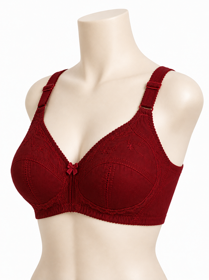 Full Coverage Wireless Cotton Bra