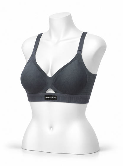 Wireless Support Bra Thin Straps