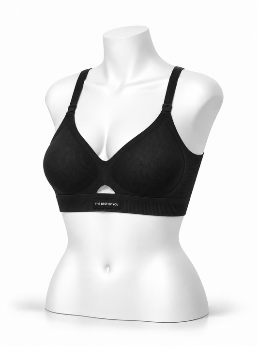 Wireless Support Bra Thin Straps