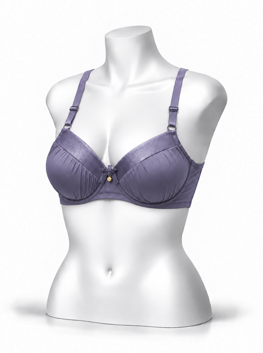 Premium Satin Push-Up Bra